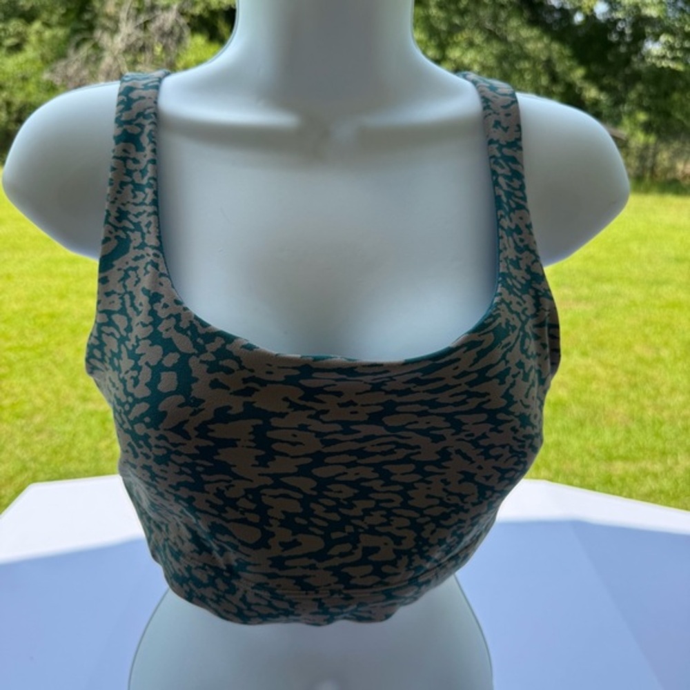 Athleta Blue Sports Bra Intimates & Sleepwear M
